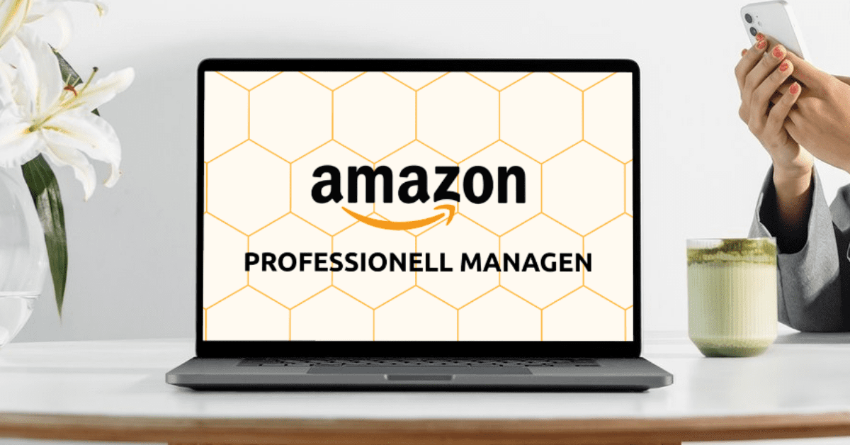 Laptop mit Text: Amazon professionell managen